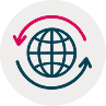 Icono perspectiva global